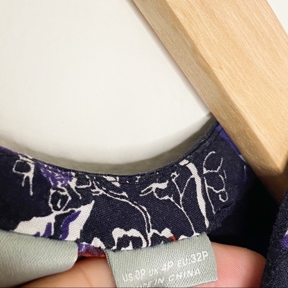 Anthropologie Maeve Wrap floral Jumpsuit - Picture 5 of 6